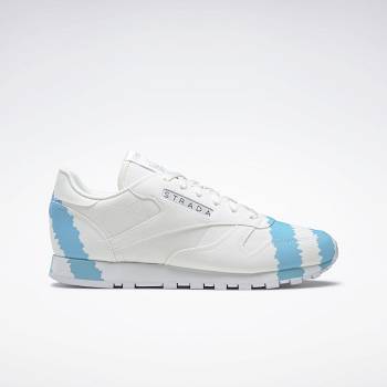 Reebok Collina Strada Classic Kožené Biele - Damske Tenisky